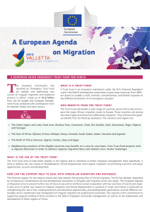 T A European Agenda on Migration