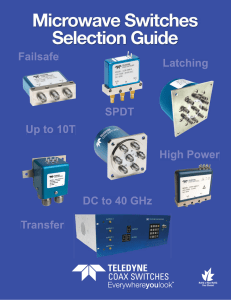 COAX SWITCHES