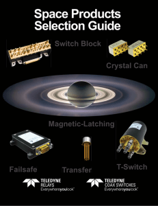 COAX SWITCHES New HIREL Selection Guide 4.16.13.indd   1
