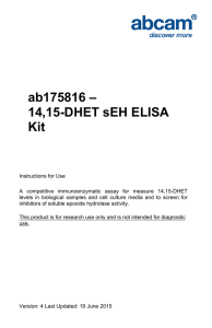 ab175816 – 14,15-DHET sEH ELISA Kit