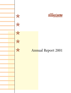 ✯ Annual Report 2001