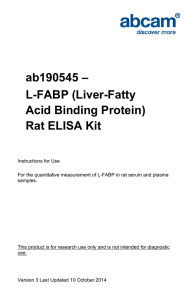 ab190545 – L-FABP (Liver-Fatty Acid Binding Protein) Rat ELISA Kit