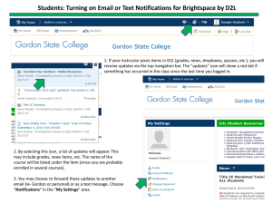 Students: Turning on Email or Text Notifications for Brightspace by...