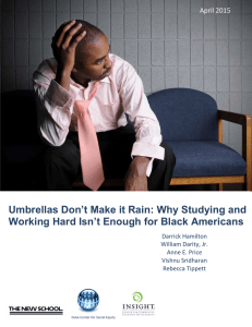 Umbrellas Don’t Make it Rain: Why Studying and April 2015