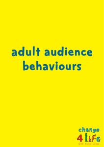 Adult audience behaviours