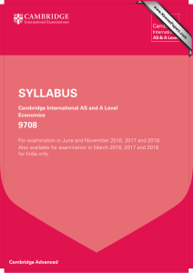 SYLLABUS 9708