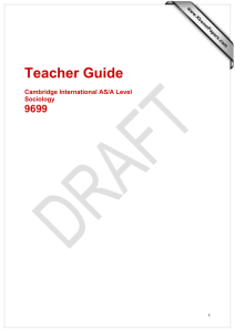 Teacher Guide 9699  Cambridge International AS/A Level