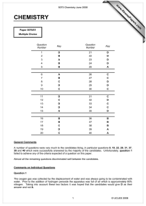 CHEMISTRY www.XtremePapers.com