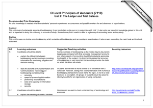 O Level Principles of Accounts (7110)  www.XtremePapers.com