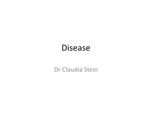 Disease Dr Claudia Stein