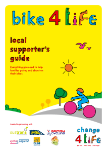 bike local supporter’s guide