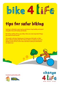 bike Tips for safer biking