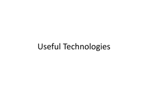 Useful Technologies