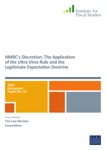 HMRC’s Discretion: The Application of the Ultra Vires Rule and the