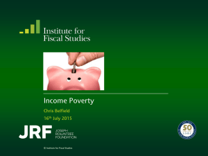 Income Poverty  Chris Belfield 16