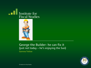 George the Builder: he can fix it  Gemma Tetlow