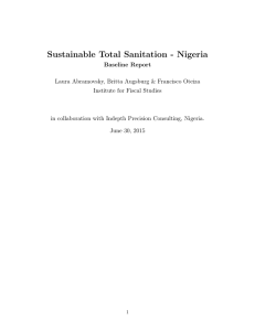 Sustainable Total Sanitation - Nigeria