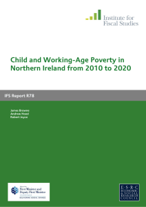 Child and Working-Age Poverty in Northern Ireland from 2010 to 2020