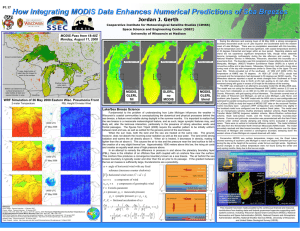 How Integrating MODIS Data Enhances Numerical Predictions of Sea Breezes