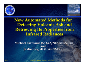 New Automated Methods for Detecting Volcanic Ash and Retrieving Its Properties from
