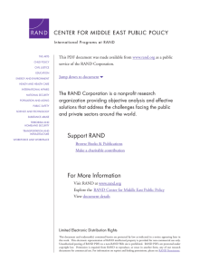 6 CENTER FOR MIDDLE EAST PUBLIC POLICY