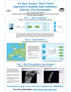 An Open Source, Three - Tiered Approach to Satellite Data Collection,