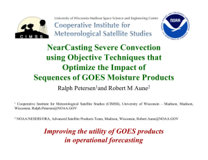 NearCasting Severe Convection using Objective Techniques that Optimize the Impact of