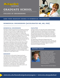 graduate school biomedical engineering (accelerated ms, ms, phd) college of engineering