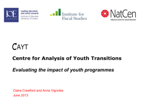 AYT Centre for Analysis of Youth Transitions