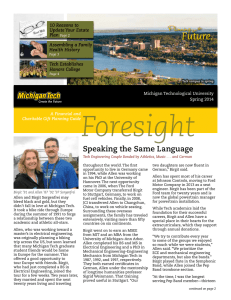 Foresight Future. Planning Speaking the Same Language