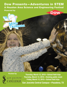 Dow Presents&mdash;Adventures in STEM A Houston Area Science and Engineering Festival