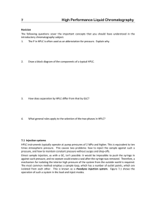 High Performance Liquid Chromatography 7