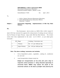 EDN-H(EE)(4)4- 7/2012 –Instructions MDM Directorate of Elementary Education