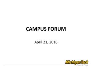 CAMPUS FORUM April 21, 2016 1