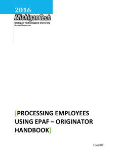 2016 [ ] PROCESSING EMPLOYEES