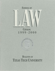 1999-2000 TEXAS UNIVERSITY TECH