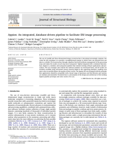 Appion: An integrated, database-driven pipeline to facilitate EM image processing