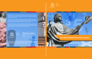 2009 UNESCO Framework for Cultural Statistics