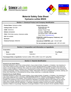 1 3 0 Material Safety Data Sheet