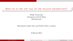 How fat is the top tail of the wealth distribution?