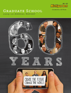 Graduate School 2009-10 Annual Report