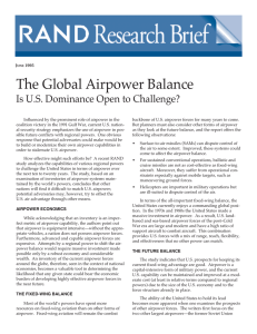 The Global Airpower Balance Is U.S. Dominance Open to Challenge?