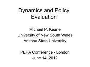 Dynamics and Policy Evaluation
