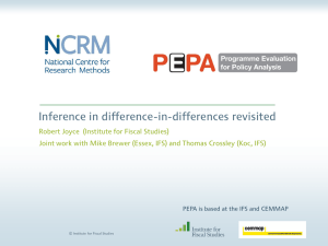 Inference in difference-in-differences revisited