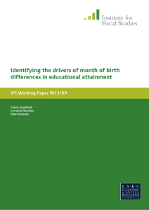 Identifying the drivers of month of birth differences in educational attainment