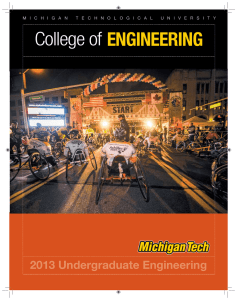 ENGINEERING College of 2013 Undergraduate Engineering