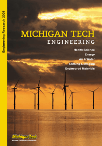 MICHIGAN TECH ch 2009 Engineering Resear