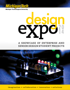 A SHOWCASE OF ENTERPRISE AND SENIOR DESIGN STUDENT PROJECTS