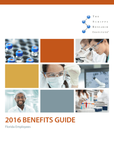 2016 BENEFITS GUIDE Florida Employees