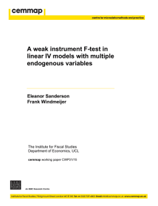 A weak instrument F-test in linear IV models with multiple endogenous variables